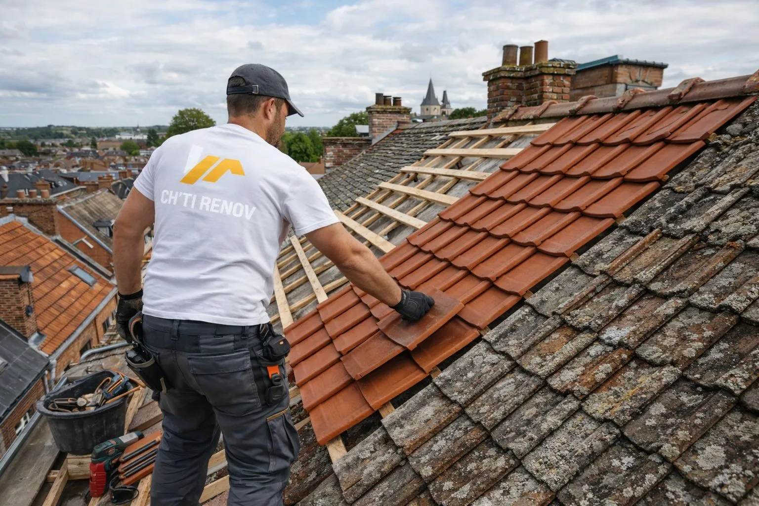 Rénovation de couverture à Dunkerque