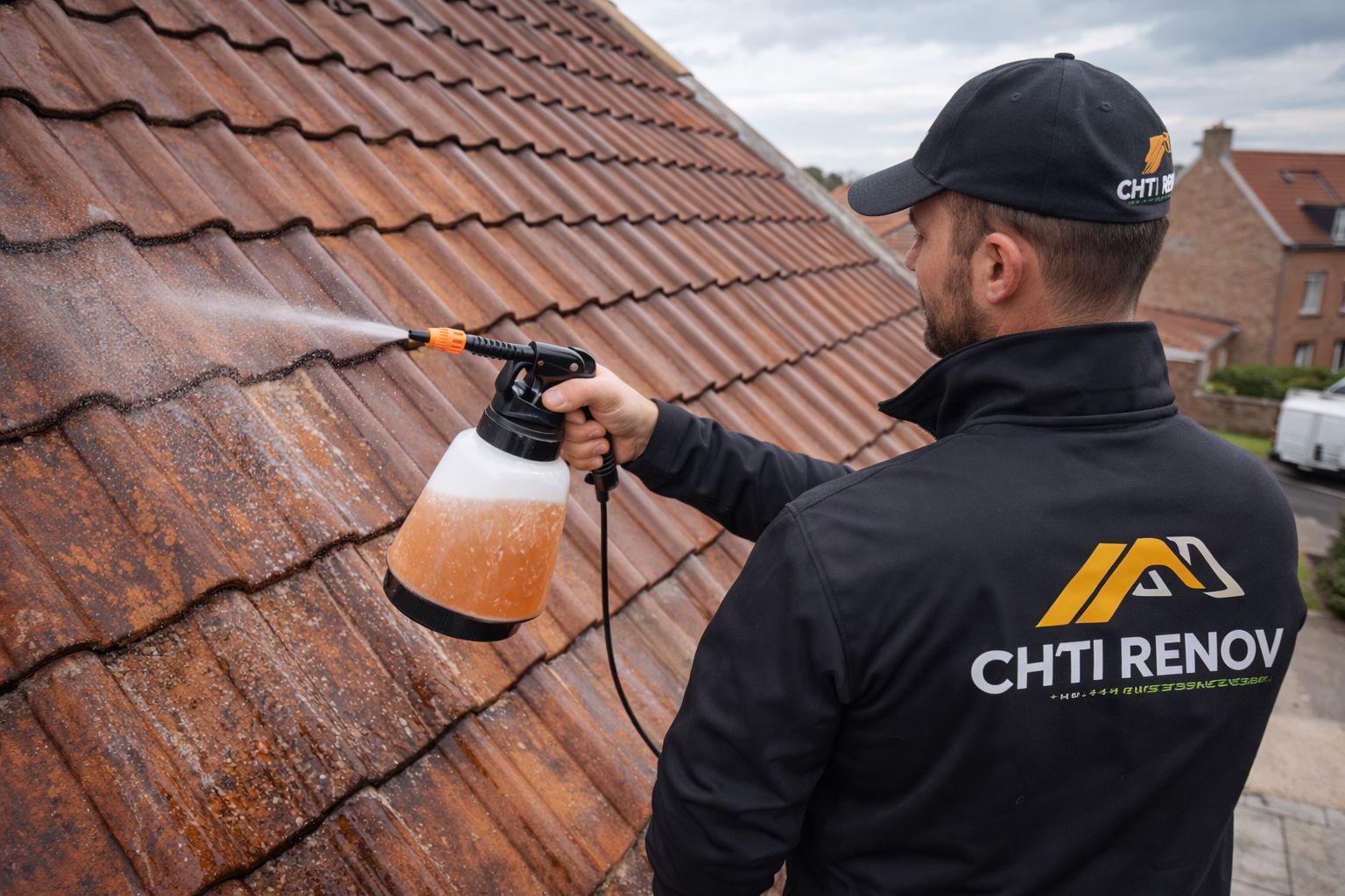 Traitement hydrofuge toiture